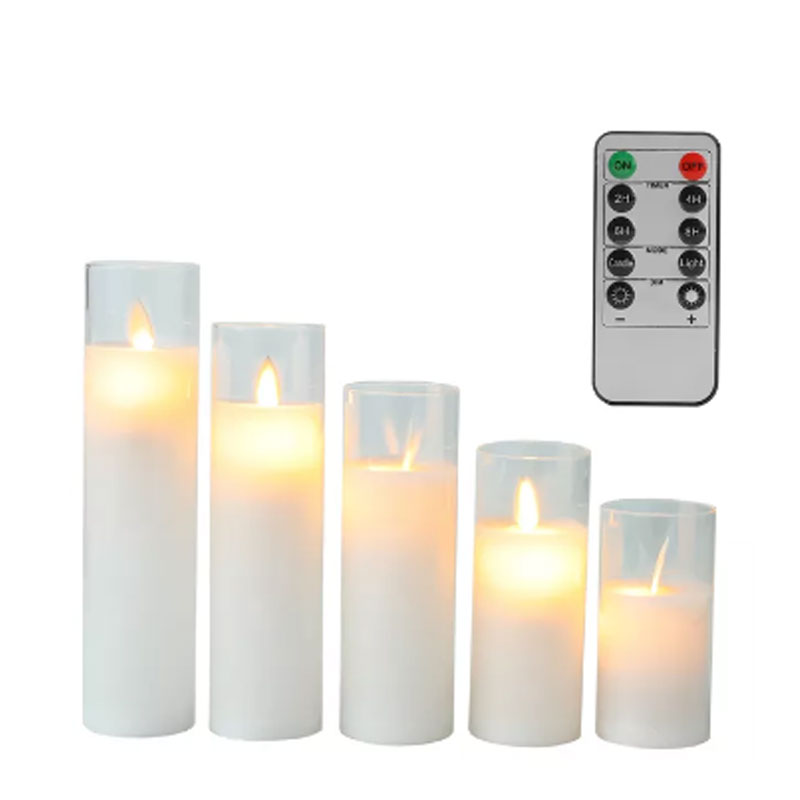 Set of 5 LED candle lights